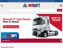 Tablet Screenshot of amipart.co.uk